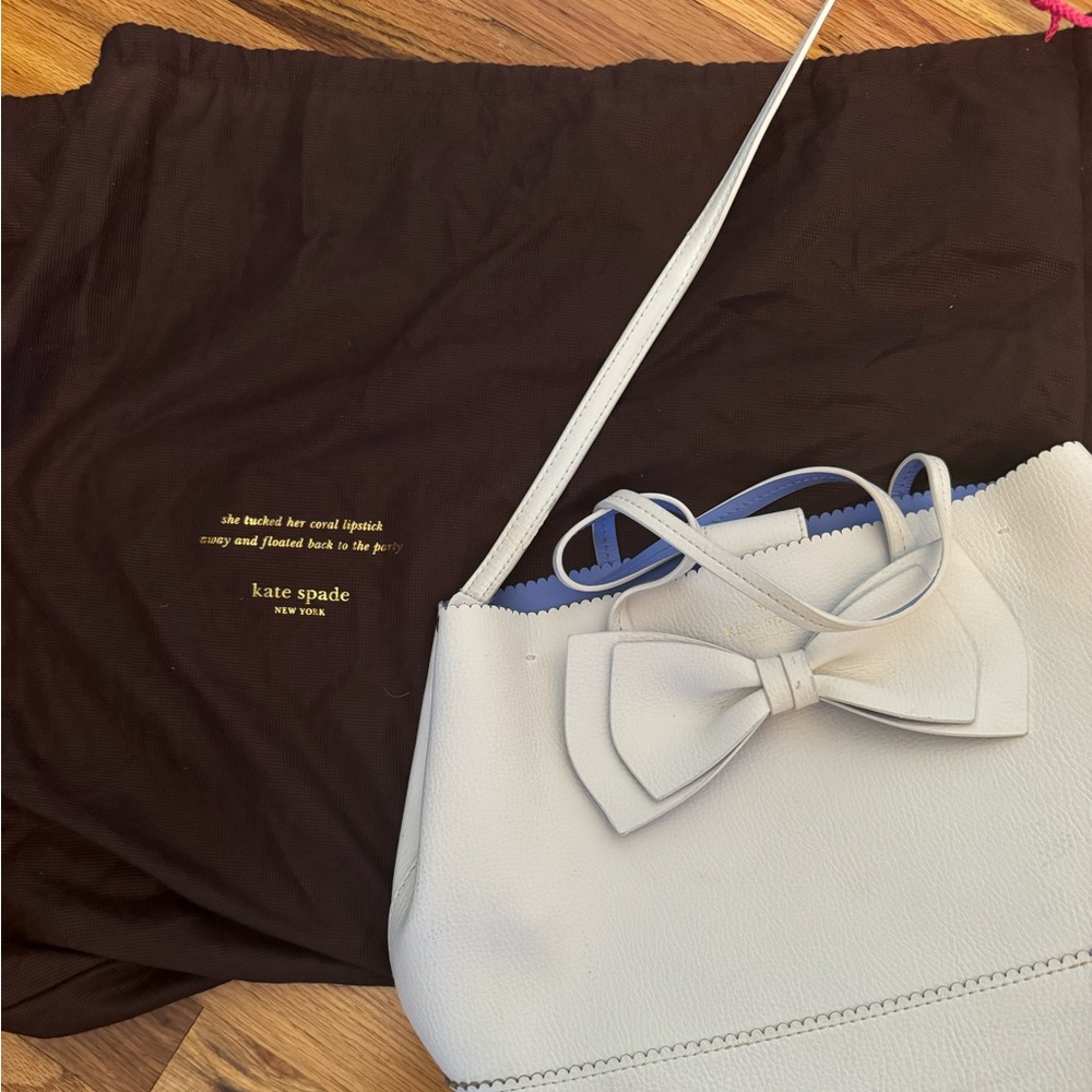 Kate spade white purse